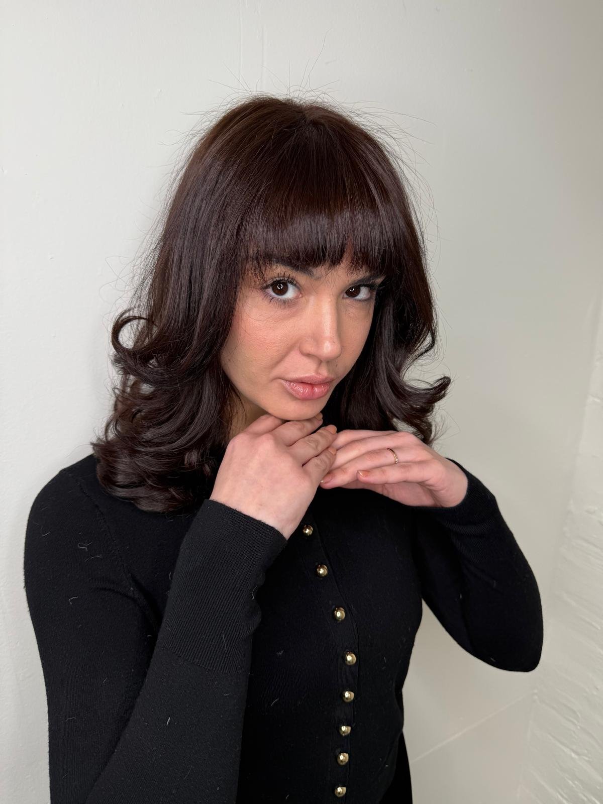 After hair transformation at Williamsburg Blow Bar
