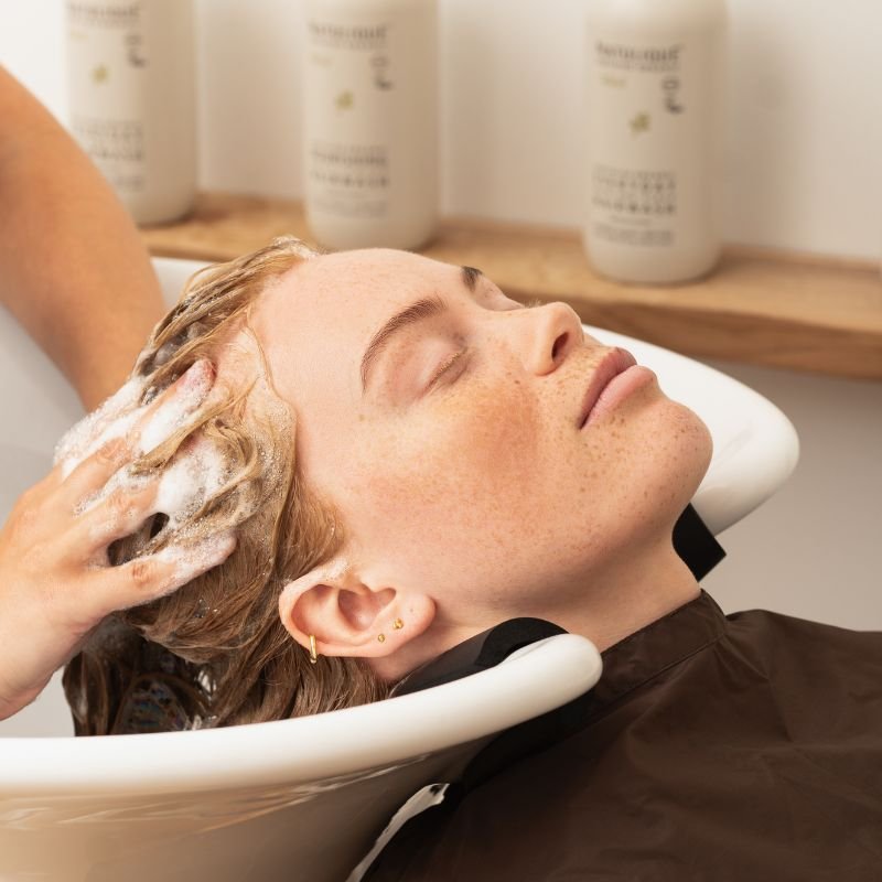 Scandinavian scalp spa treatment at Williamsburg Blow Bar Brooklyn