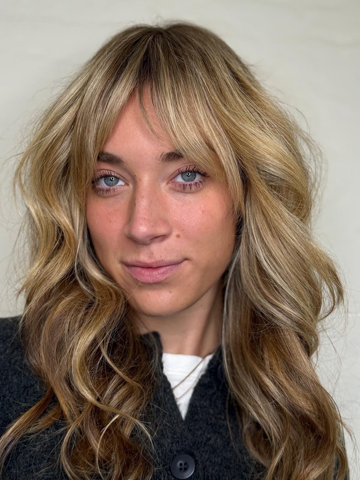 After organic color refresh at Williamsburg Blow Bar
